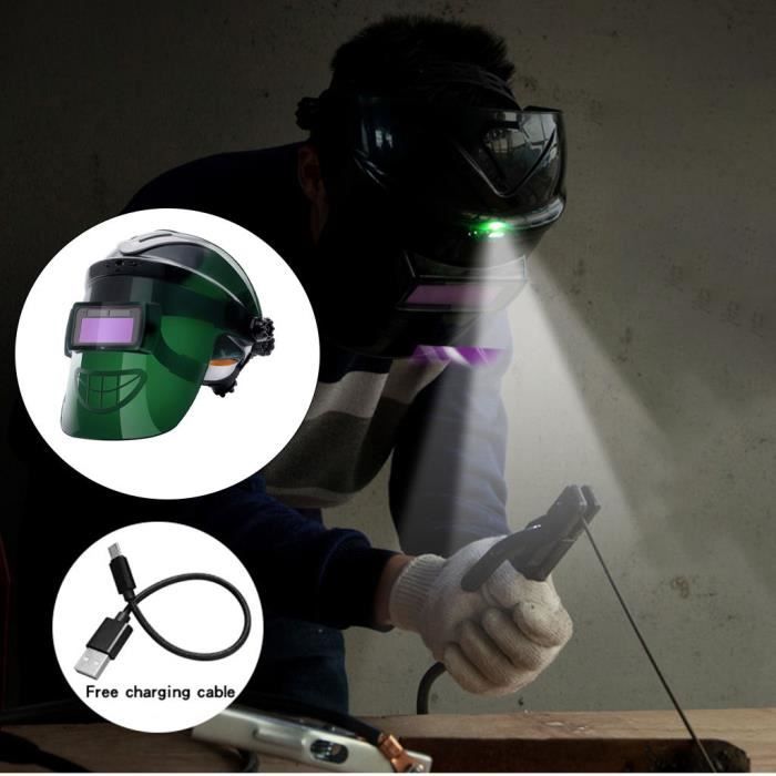 CASQUE DE SOUDAGE Masque De Soudeur Masque De Soudage à Changement De Lumiè6981 EUR 20,34