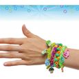 Kit de fabrication de bracelets Rainbow Loom - Métier à tisser avec 5600 élastiques, charms et perles - BANDAI-2