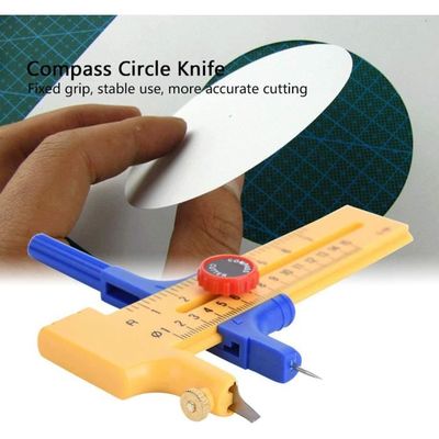 AJW-Compas Circle Cutter Coupe Circulaire Papier Compas-Cutter Cutter  Circulaire Outil de Dessin Circulaire de Haute Précision[51] - Cdiscount  Bricolage