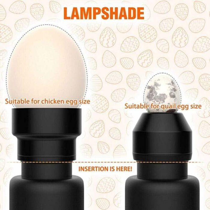 Mire Œuf LED HEEPDD - Testeur Fertilité Œufs - Pour Incubation Poule, Canard, Oie - Alimentation USB Ou Piles