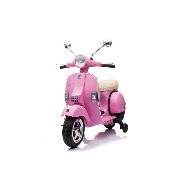 Scooter électrique Vespa officiel - Piaggio avec batterie 12V pour