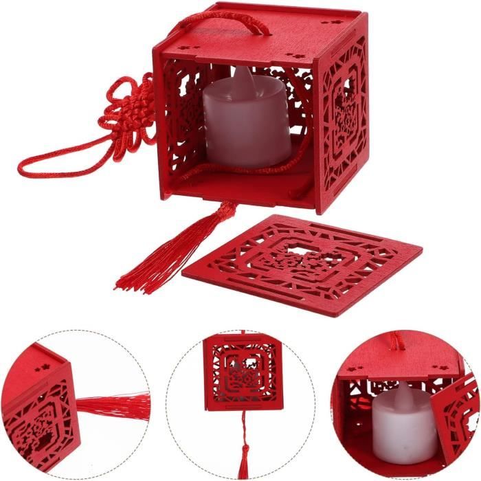 Lanterne Chinoise Rouge Nouvel An Chinois Décoration Diy Nouvel An Chinois  Lanterne Kit D'Artisanat Chanceux Lanternes - Cdiscount Maison