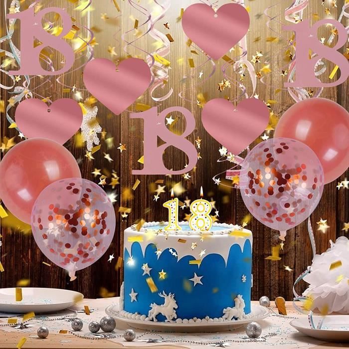 Lot De 18 Ballons En Forme De Chiffres Pour Décoration D'anniversaire De 21e Anniversaire Pour Homme Et Femme - Ballons De Décoration De 21e Anniversaire De Mariage - 101,6 Cm