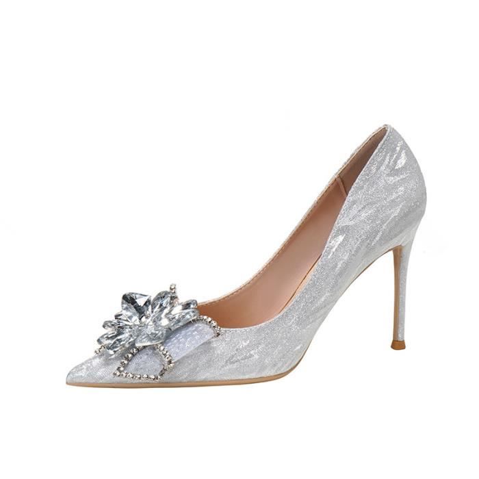 Escarpins Femme Castamere Talon 12cm - Bout Pointu Stilettos Mariage