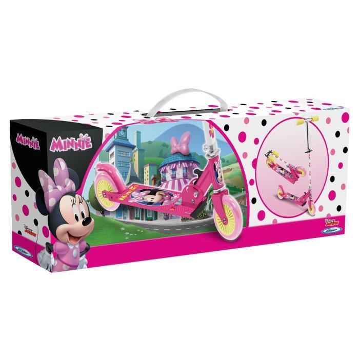 Trottinette Disney Minnie pliable et réglable rose - Mobilité sur La  Bécanerie