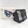 TD® Agrandisseur d'Écran Loupe 3D Portable Élargie Amplificateur Vidéo Film HD pour Téléphones-3
