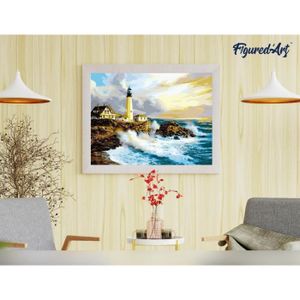 ARTOWN Peinture par Numéro Adulte Enfant, DIY Peinture à l'huile Peindre avec Pinceaux et Acryliques Bricolage Peintures 40X50CM Sans Cadre Petite ville ARTOWN Peinture par Numéro Adulte Enfant, DIY Peinture à l'huile Peindre avec Pinceaux et Acryliques Bricolage Peintures 40X50CM Sans Cadre Petite ville