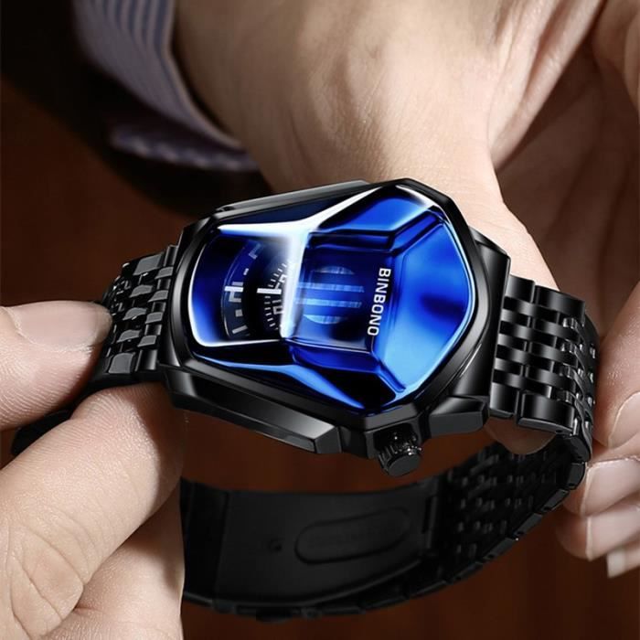 Montres Montre de sport de luxe tendance bracelet en acier