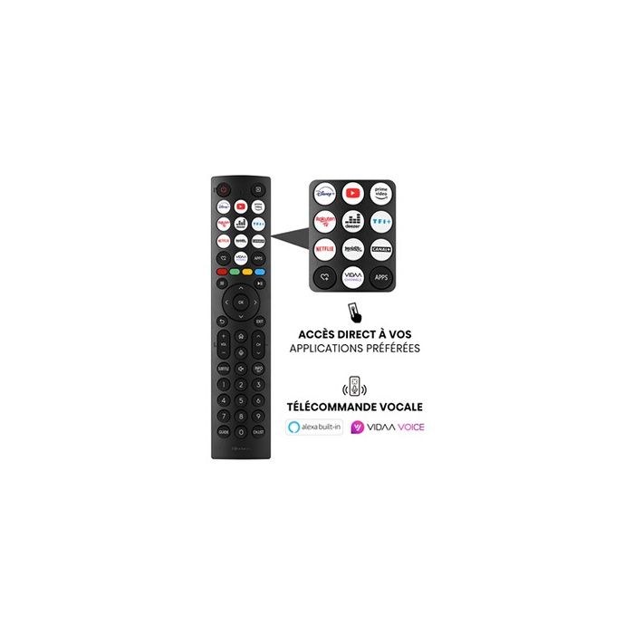 Télécommande De Rechange Pour TV Hisense 55A7GQ / 55AE7210F - Modèle EN2G30H, Neuve Sous Blister
