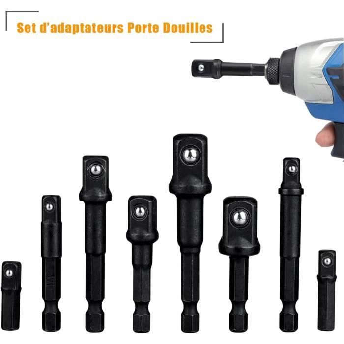 Douille Hexagonale KS Tools 1/4 – 4 Mm – Qualité Professionnelle Allemande – Pour Travaux Mécanique Précision - 6
