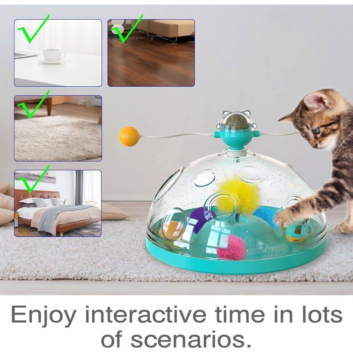 Coffre au trésor pour chat, jouet interactif pour chats d'intérieur — free download