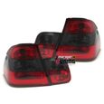 FEUX TUNING ROUGES / NOIRS BMW SERIE 3 TYPE E46 BERLINE 98-01 (00985)-0