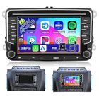 HIKITY Autoradio Android 13 pour VW Golf 5/6,Passat,Jetta - Écran Tactile 7"[4+64Go],CarPlay/Sans Fil/GPS/WiFi/Type-C/Caméra de Recul
