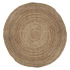 Tapis en jute rond D120 naturel Atmosphera