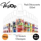 Eliquide Cigarette Electronique - Full Decouverte Vap'Op - 12mg - 70 MPGV / 30 VG - 13 x 10ml (130ml)