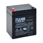 Fiamm - Batterie plomb AGM FG20451 12V 4.5Ah F4.8-Fiamm