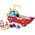 SPIN MASTER Bateau Sea Patroller - Pat' Patrouille - Véhicule de sauvetage avec effets sonores et lumineux