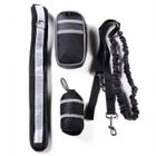Ceinture ventrale pour chien - STOEX - Noir - Mains libres - Nylon résistant - Taille moyenne