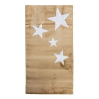 STARS - Tapis Chambre enfant - 80 x 150 cm - Polypropylène - Beige