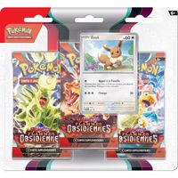 Cartes Pokémon EV03 - ASMODEE - Pack 3 boosters - Découvrez de nouveaux Pokémon et des combos inédits