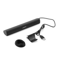 haut - parleurs USB pour ordinateur portable (noir)