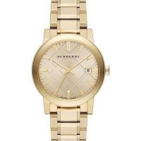 Burberry The City Champagne Dial Gold-tone Unis…
