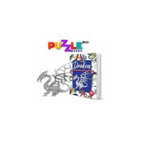 Livre de puzzles 3D Eureka - Livre de coloriage et de puzzles - Dragons