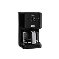 Krups KM6008 Smartn Light Cafetière filtre | Affichage intuitif | Capacité 1,25 l pour jusquà 15 tasses de café | Fonction arrêt