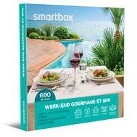 SMARTBOX - Coffret Cadeau - WEEK-END GOURMAND ET SPA - 690 séjours : hôtels 3* et 4*, châteaux, manoirs et domaines