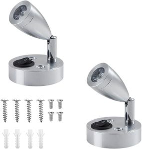 Ashata Lampe de lecture LED pour camping-car Lampe de lecture