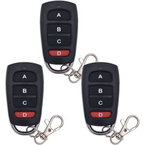 Télécommande Universelle Copieuse 433 MHz - Pour Portail, Garage, Barrière (Neuve)
