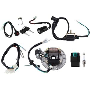 Kit Faisceau Câblage Électrique Démarreur 50cc 110cc 125cc – Compatible PIT Quad Dirt Bike ATV, Installation Facile