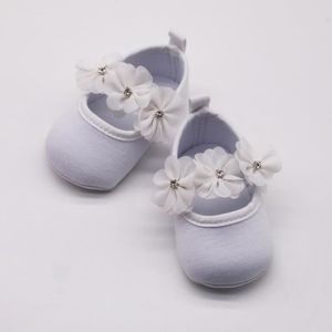 LACOFIA Ballerine Bébé Chaussure Premier Pas pour Bébé Fille Chaussures  baptême Bowknot Antidérapant Blanc 3-6 Mois : : Mode