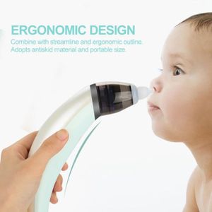 Aspirateur Nasal Visuel Mouche-bébé Electrique: Easy@Home Nettoyage de Nez,  Supporté par l'App Gratuite de Camera avec 2 Embouts en Silicone, USB  Recharge