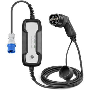 FNRIDS EV Portable Charger Cable, Type 2 Electric Car Charger CEE