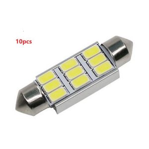 sourcing map 20 Pcs T5 Wedge Blanc 5050 1-SMD LED Allume Les Ampoules DC 12V pour Voiture Interne