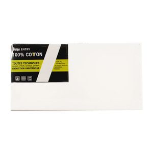 Toile Coton 100% Apprêtée Idena 20x20 Cm 380 G/m² - Pour Peinture à L'huile Et Acrylique