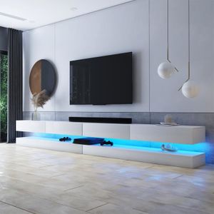 Meuble Tv Suspendu Blanc Laqué 160 Cm Meuble Tv Spider A Led En Blanc Mat Avec Porte Blanc Laque 160 Cm Achat Vente Meuble Tv Meuble Tv Spider A Led En Blanc Mat Avec Porte Blanc Laque