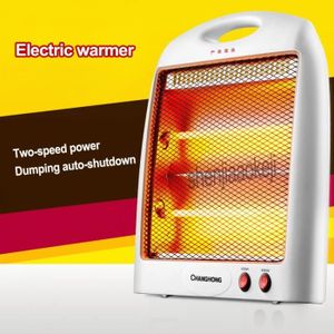 RADIATEUR D’APPOINT Chauffage électrique domestique avec tube à QUARTZ, 220V, 900W, équipement de chauffage pour dortoir, salon,