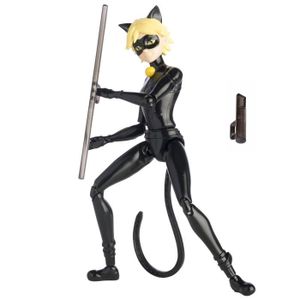 FIGURINE - PERSONNAGE Figurine Chat Noir super articulée 15 cm - Miracul