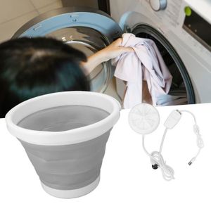 MINI LAVE-LINGE Duokon Machine à laver pliante (gris)Machine à Lav