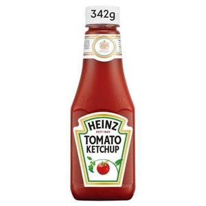 KETCHUP MOUTARDE LOT DE 4 - HEINZ- Tomato ketchup - 342 g