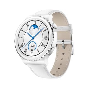 MONTRE CONNECTÉE Huawei Watch GT 3 Pro 43mm GPS White White Leather