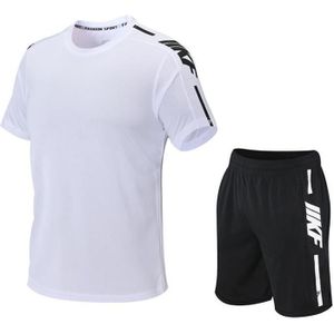 ENSEMBLE DE SPORT Ensemble de Vetement Sport 2 Pieces Homme T-Shirt 