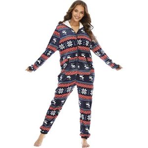 Combinaison pyjama femme capuche de lutin - Confort Paradis
