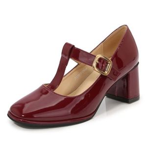 Escarpins vintage chaussures à talons à boucles en laiton top