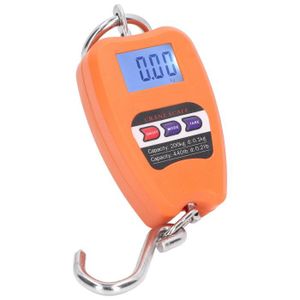 Peson Dynamométrique Rond 200 Kg – Balance Suspendue Précise, Boîtier Métal, Idéale Pour Valises Ou Gibier