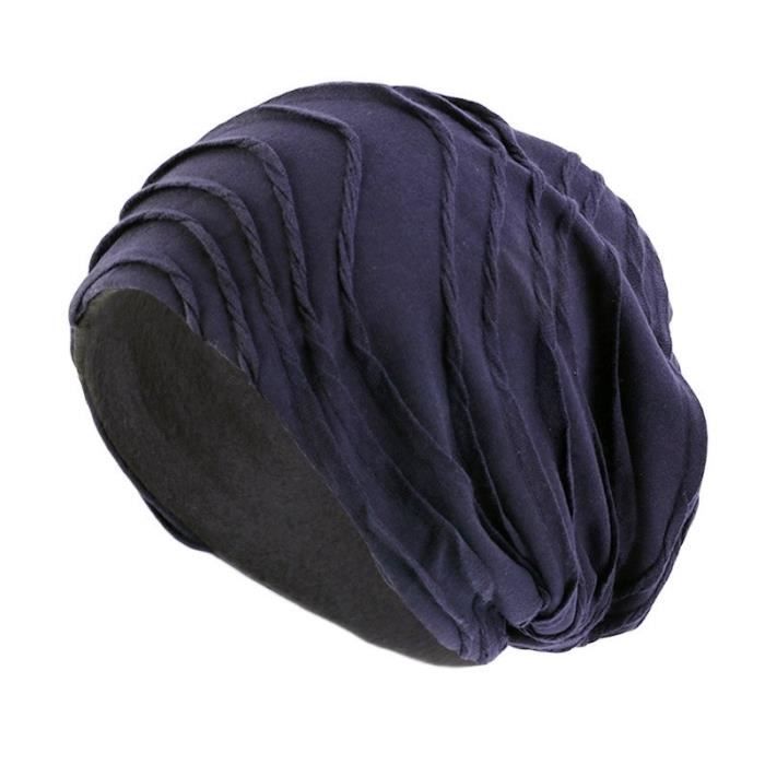 GD06630-2pcs Bonnet Turban Chimio Femme Front Croisé Coton Stretch Bonnet  de Nuit Chapeaux Bandeau Foulard Chimio Mode Musulmanes - Cdiscount Au  quotidien