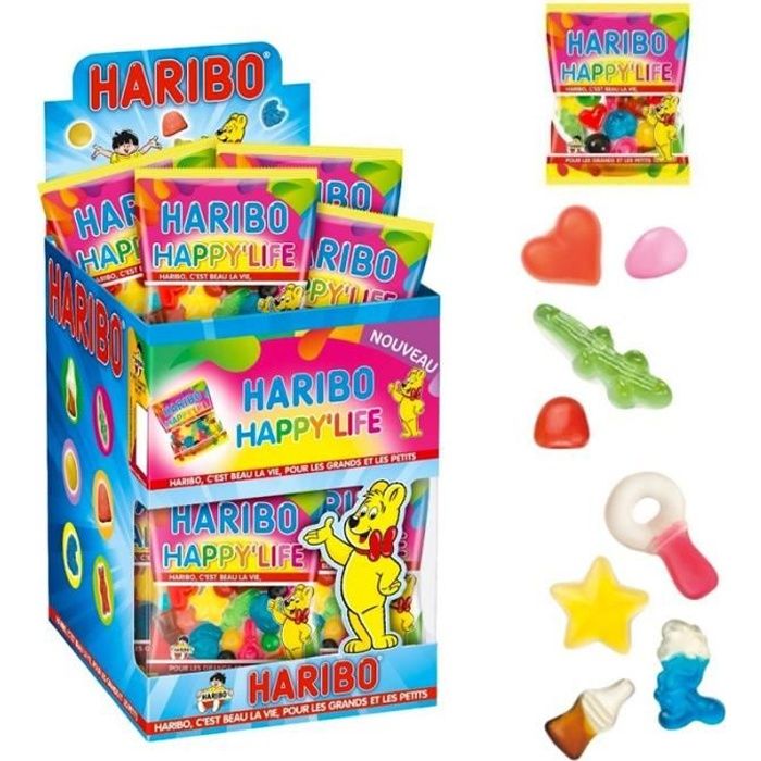 Sachet bonbons Rainbow Pik Haribo 120 g - Cdiscount Au quotidien