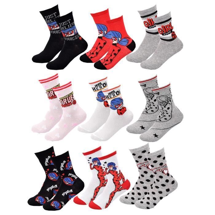 Chaussette miraculous - Cdiscount